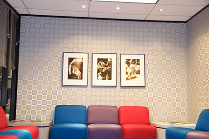 photo of our game room