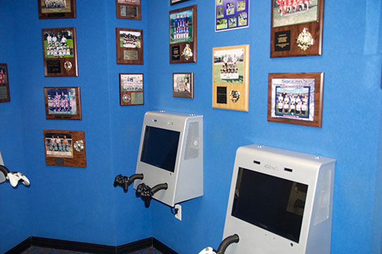 photo of our game room