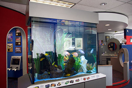 photo of our game room