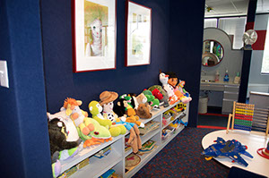 photo of our game room